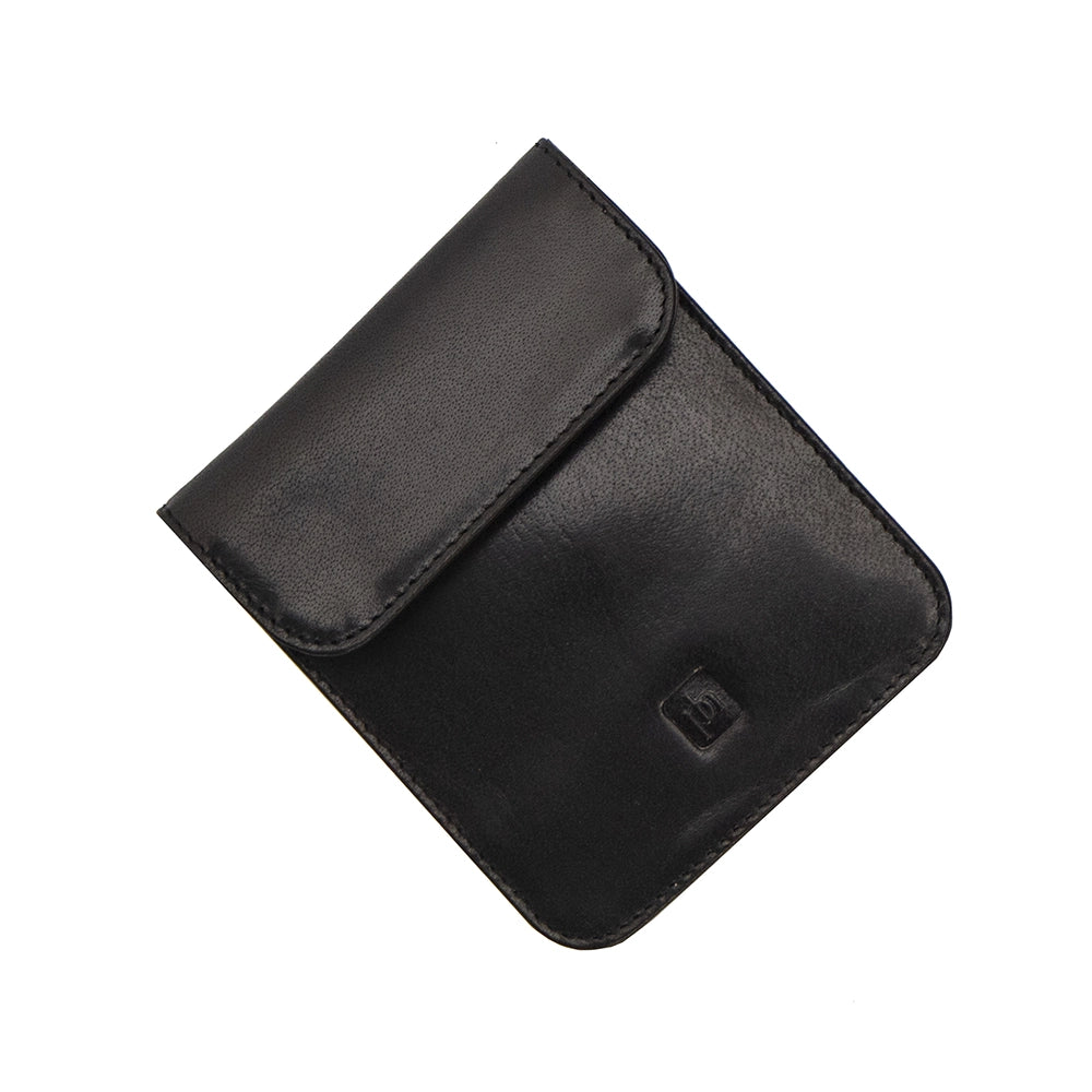 Leather Car Key Fob Pouch - RFID Safe