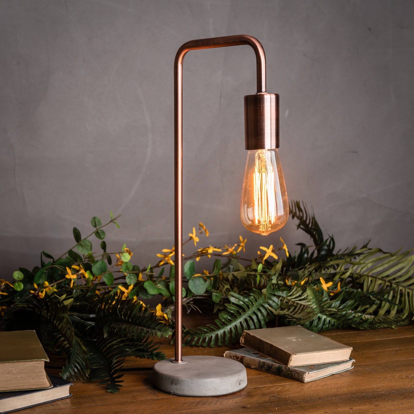 Copper Industrial Lamp