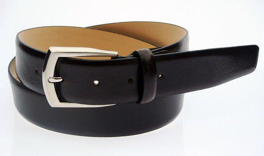 Mens Black Leather Belt