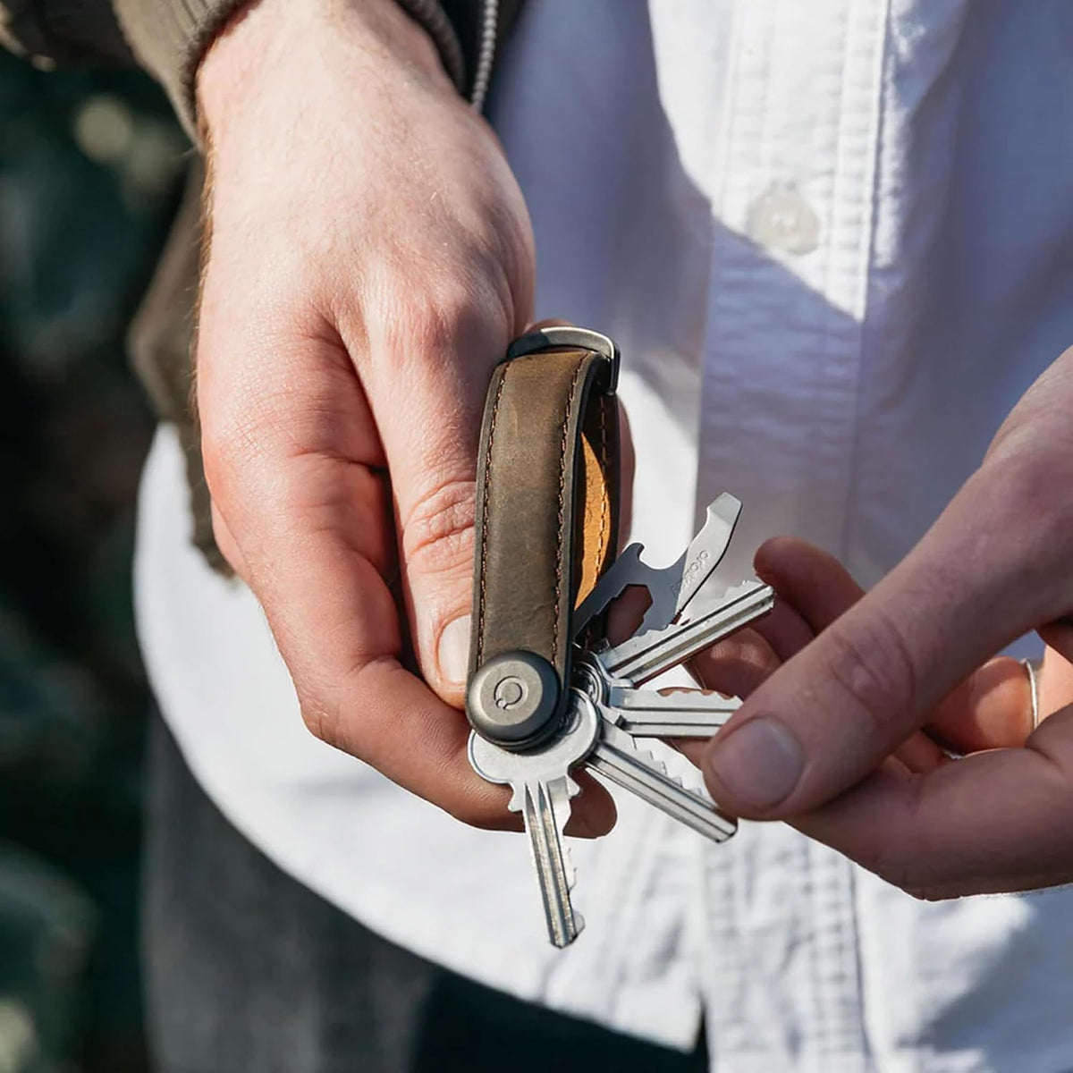 Orbitkey Leather Key Organiser