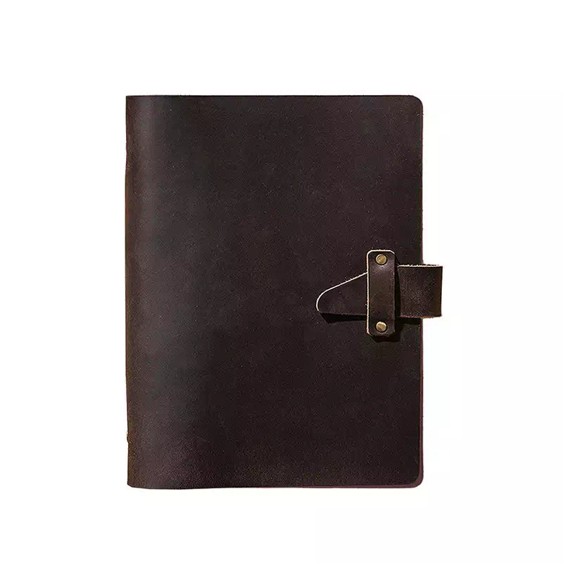 Vintage Style Leather Journal - A5 Size