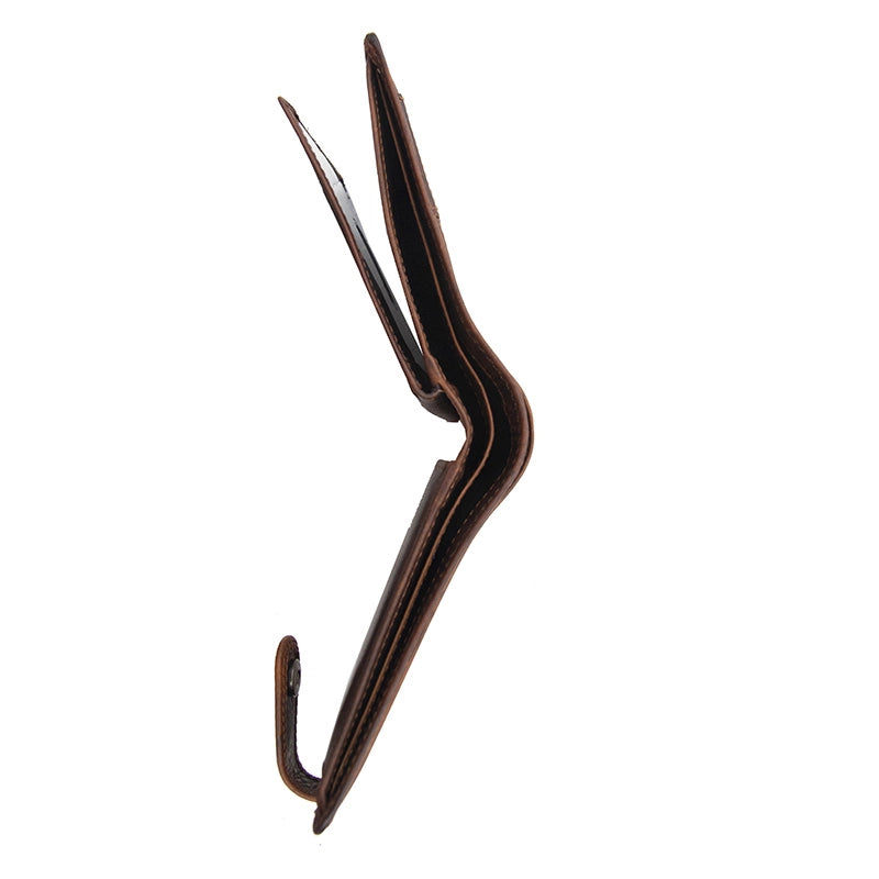 Brown Leather Bifold Wallet