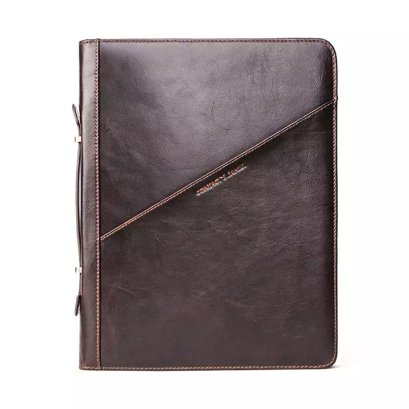 A4 Leather Portfolio Organizer