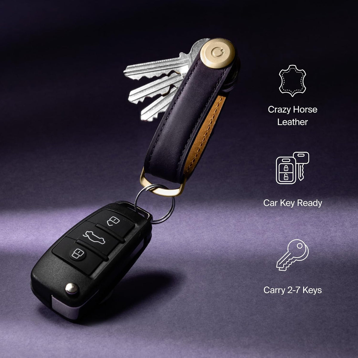 Orbitkey Leather Key Organiser
