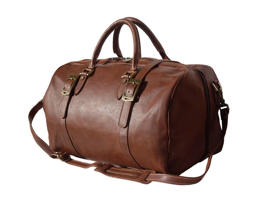 Fortunato Luxury Leather Travel Bag - Opulus Prestige