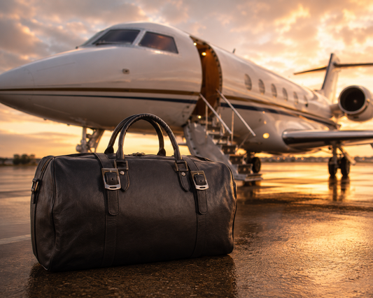 Fortunato Luxury Leather Travel Bag - Opulus Prestige