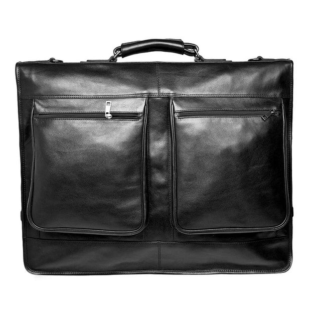 Luxury Leather Suit Carrier